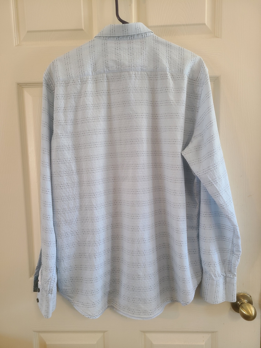 Robert Graham Light Blue Men’s Button-Down Shirt Size XL Classic Fit - Picture 9 of 11